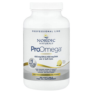 Nordic Naturals, ProOmega®, Citron, 180 Soft Gels (640 mg per Soft Gel)