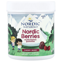 Полівітаміни північні ягоди Multivitamin Berries Nordic Naturals вишня 120 штук (NOR-30126)