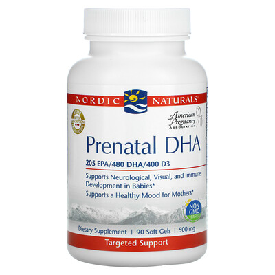 

Nordic Naturals Prenatal DHA 500 mg 90 Softgels