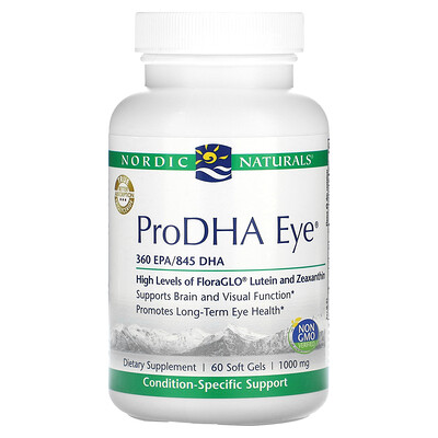 

Nordic Naturals ProDHA Eye 500 mg 60 Soft Gels