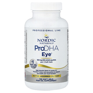 Nordic Naturals, ProDHA para el contorno de los ojos®, 120 cápsulas blandas