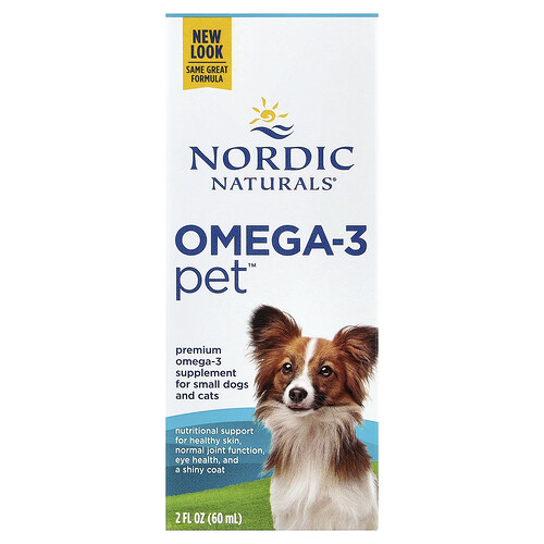 Nordic Naturals, Omega-3 Pet™, For Small Dogs and Cats , 2 fl oz (60 ml)