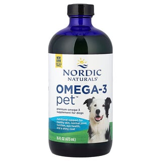 Nordic Naturals, Omega-3 Pet, Large to Very Large Breed Dog, 16 fl oz (473 ml)