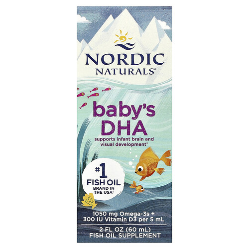 Nordic Naturals, Baby‘s DHA, DHA für Babys, 60 ml (2 fl. oz.)