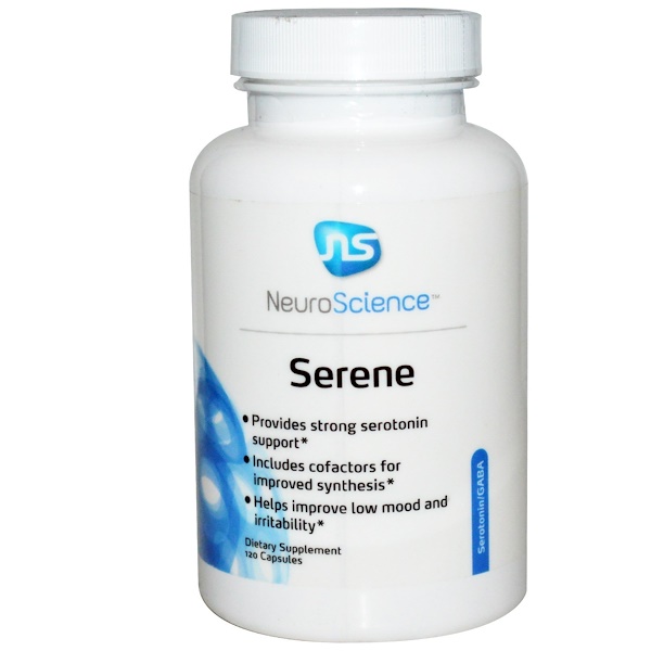 NeuroScience, Inc., Serene, 120 Capsules (Discontinued Item) 