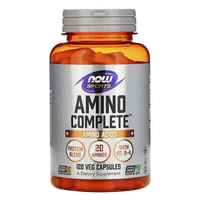 Now Foods Amino Complete, Amino Acids, 120 Veg Capsules