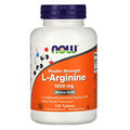 Now Foods, L-Arginine, Double Strength, 1,000 mg, 120 Tablets - iHerb