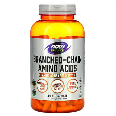 

NOW Foods Sports Branched-Chain Amino Acids 240 Capsules