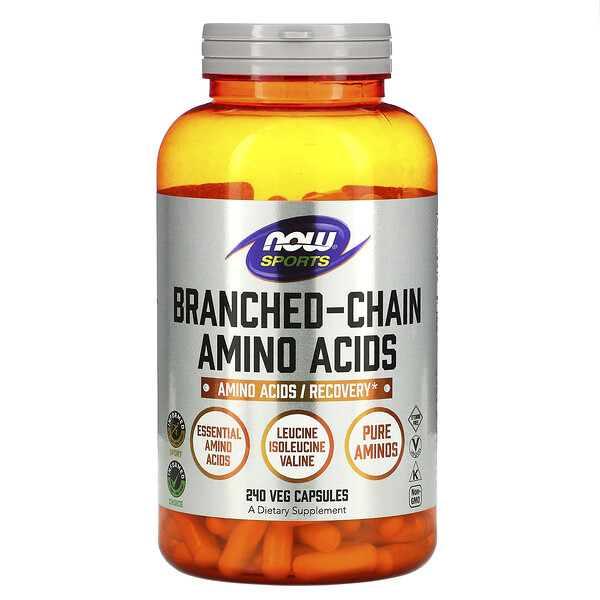 Now Foods, Sports, BranchedChain Amino Acids, 240 Capsules iHerb