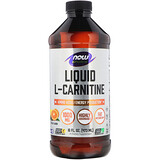 Now Foods, L-карнитин в жидкой форме, с цитрусовым ароматом,  1000 мг, 16 жидких  унций (473 мл) отзывы