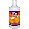 Now Foods, Sports, L-Carnitine Liquid, Citrus Flavor, 1000 mg, 32 fl oz (946 ml)