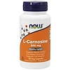 L-карнозин, 500 мг, 50 растительных капсул
