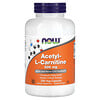 NOW Foods, 아세틸-L-카르니틴, 500mg, 베지 캡슐 200정