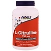 L-цитрулин, 750 мг, 180 капсул в растительной оболочке