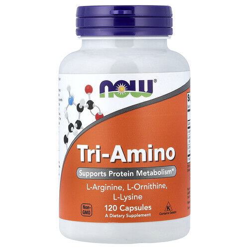 NOW Foods, Tri-Amino, 120 Kapseln