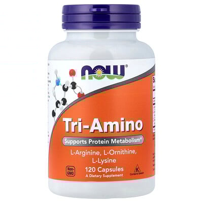 Product Image for NOW Foods, Tri-Amino, 120 Capsules