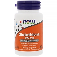 Glutathione 500mg, 30 Veg Caps - изображение