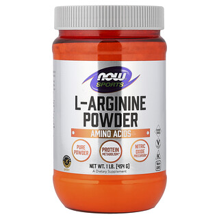 NOW Foods, Sport, L-Argininepoeder, 1 lb (454 g)