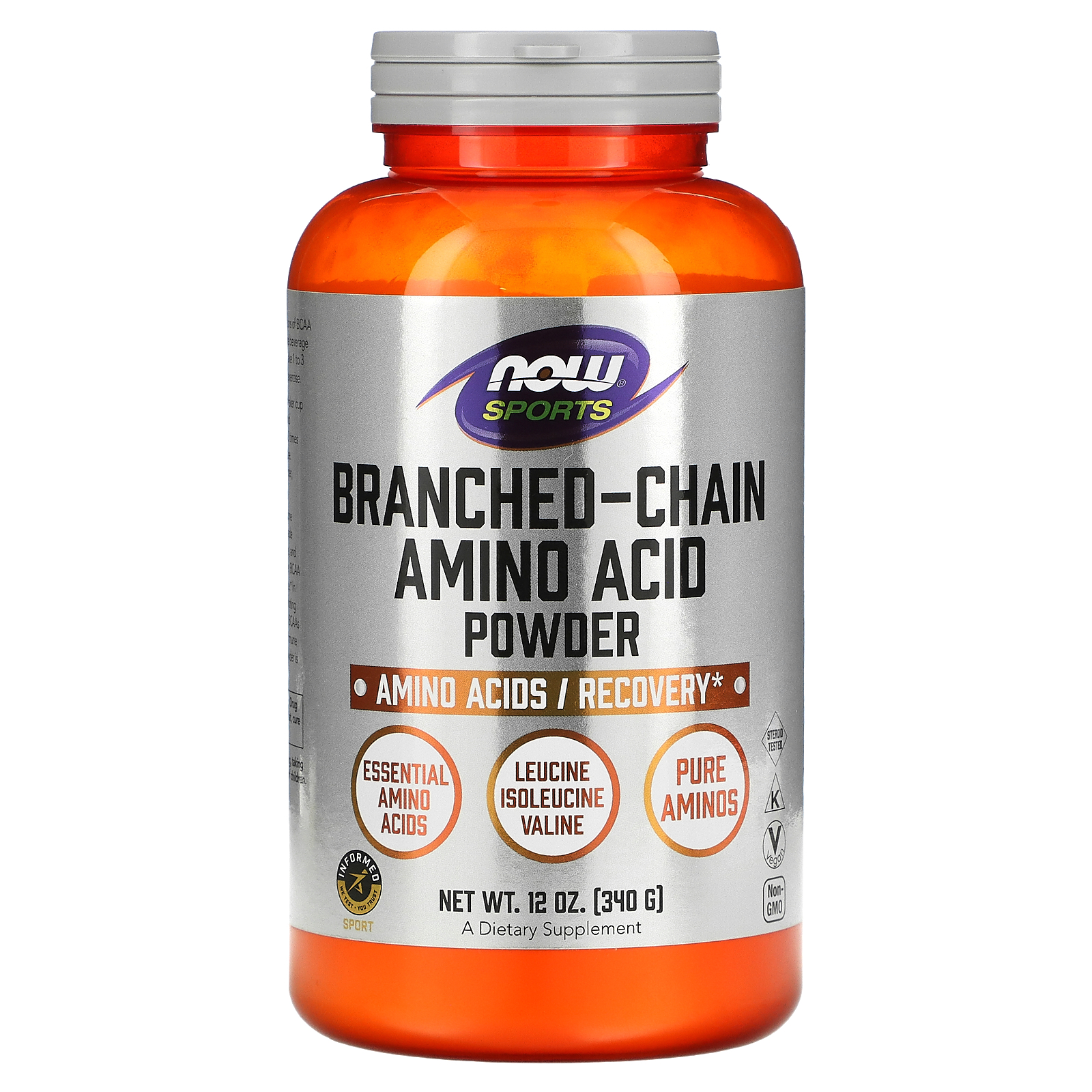 NOW Foods, Sports, BranchedChain Amino Acid Powder, 12 oz (340 g)