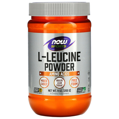 Now Foods Sports, L-Leucine Powder, 9 oz (255 g)