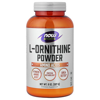 NOW Foods, Sports, L-Ornithine Powder, 8 oz (227 g)