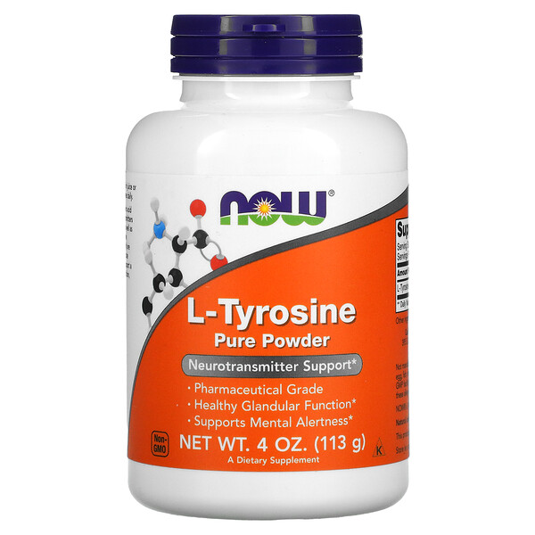 L-Tyrosine Pure Powder, 4 oz (113 g)