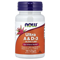 Ultra A & D3, 100 капсул