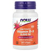 Vitamin D-3, High Potency, 5,000 IU, 240 Softgels