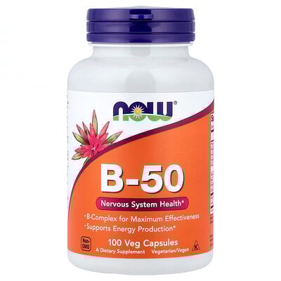 Product Image for NOW Foods, B-50, 100 Veg Capsules
