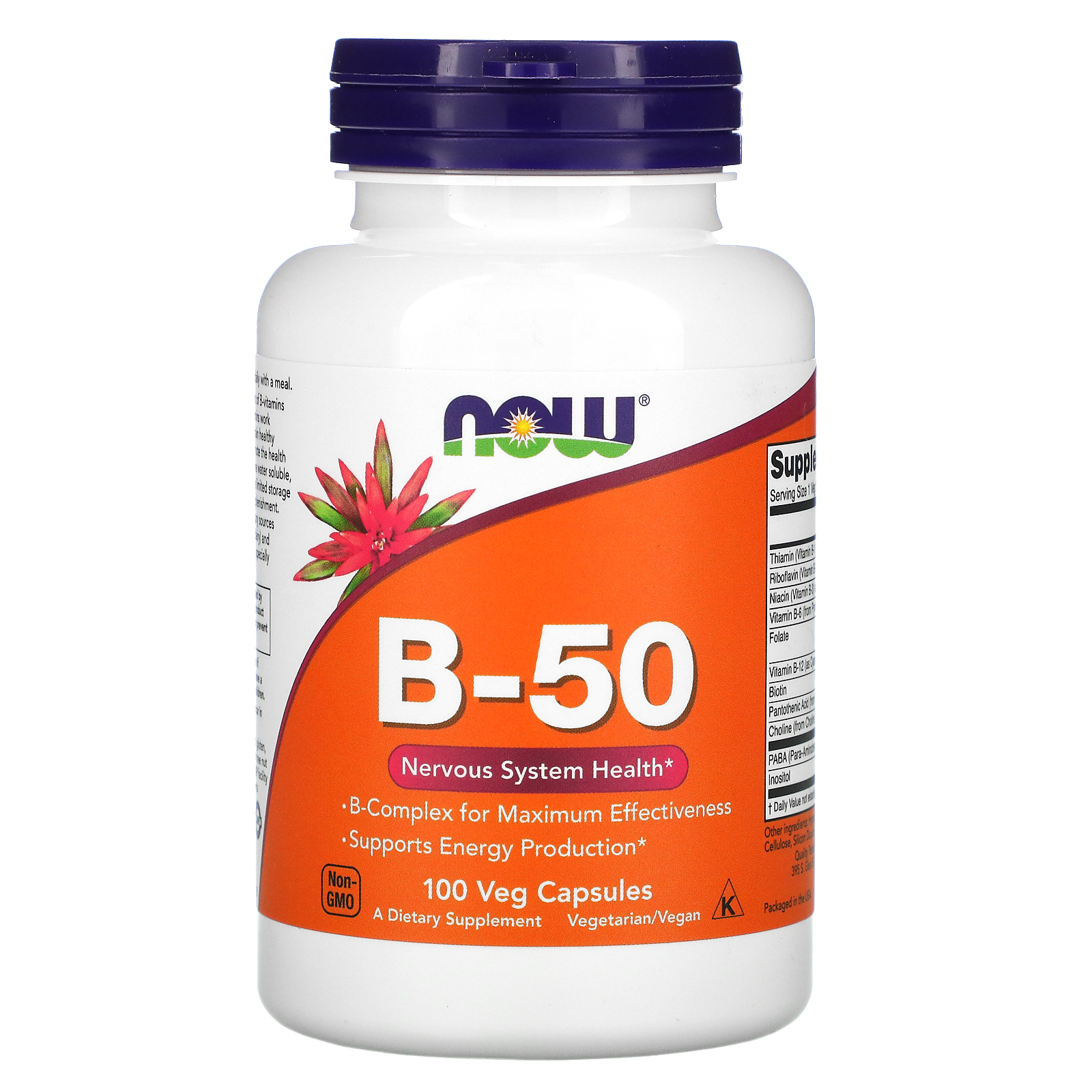 Now Foods B 50 ベジカプセル100粒 Iherb