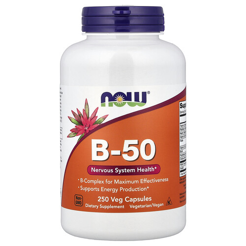 Now Foods B-50, 250 Veg Capsules