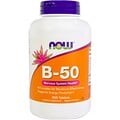 Now Foods, B-50, 250 Comprimés - IHerb