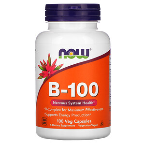 Отзывы о Now Foods, B-100, 100 Veg Capsules