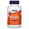 Now Foods, Biotin Kekuatan Ekstra, 10 mg, (10.000 mcg), 120 Kapsul Nabati