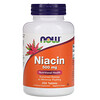 Now Foods, Niacina, 500 mg, 250 comprimidos