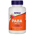 Now Foods, PABA, 500 mg, 100 Capsules - iHerb