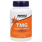 Now Foods, TMG, 1000 мг, 100 таблеток отзывы