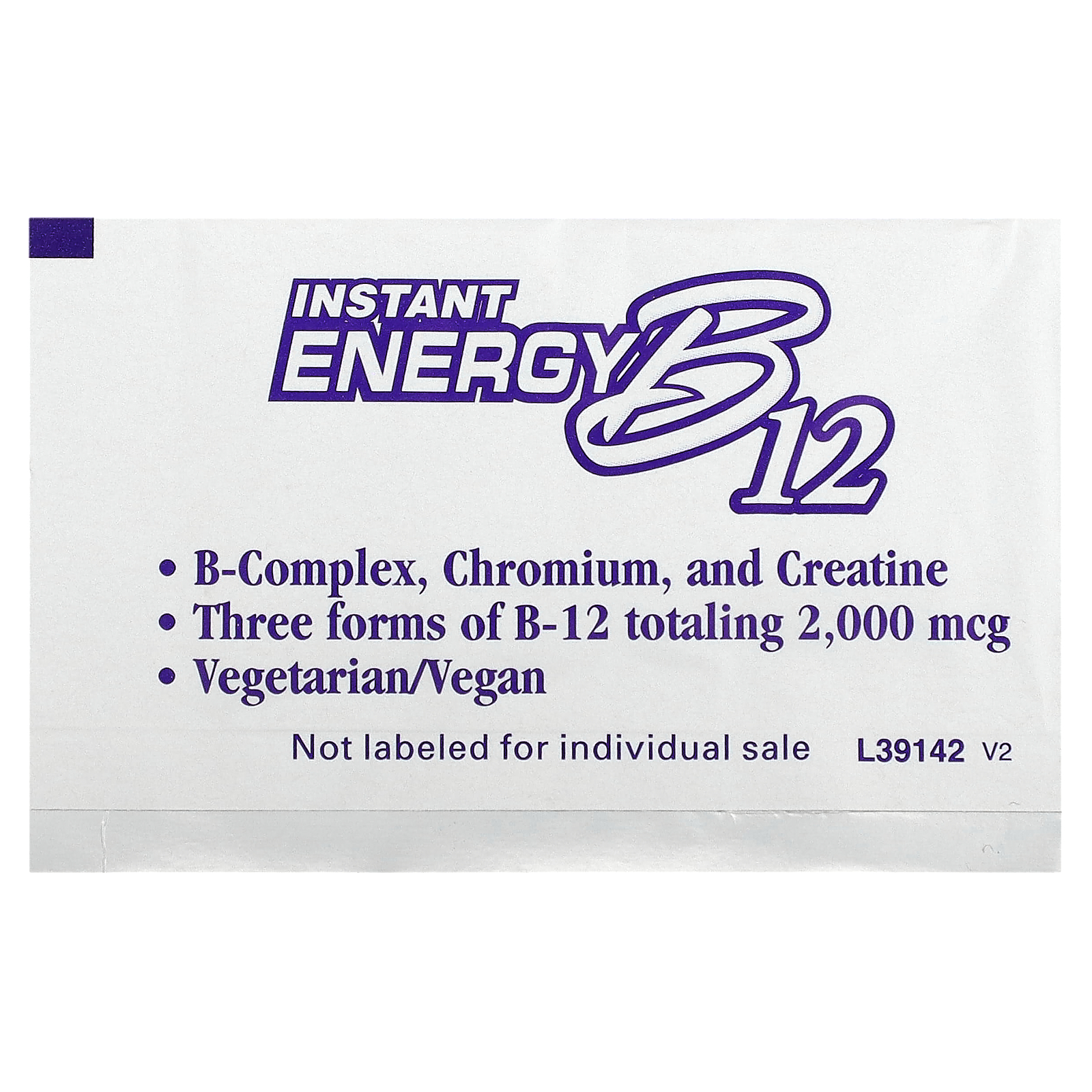 NOW Foods, Instant Energy B12, 2,000 Mcg, 75 Packets, 0.035 Oz (1 G) Each