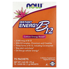 Instant Energy B12, 75 пакетиків по 1 г