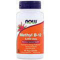 Now Foods, Methyl B-12, 5,000 Mcg, 90 Veg Capsules - IHerb