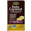 Now Foods, Ellyndale Naturals, Keto Coconut Infusions, Non-Dairy Butter Flavor, 3 Pack, 0.5 fl oz (15 ml) Each