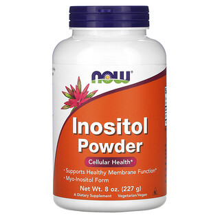 Now Foods, Poudre d'Inositol, 227 g (8 oz)