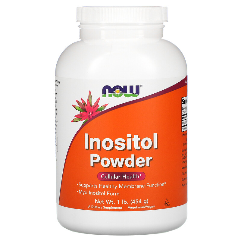 Now Foods, Inositol Powder, 1 lb (454 g) iHerb