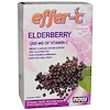Now Foods, Effer-C, Effervescent Drink Mix, Elderberry, 30 Packets, 5.82 oz (165g)