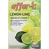 Now Foods, Effer-C, Effervescent Drink Mix, Lemon-Lime, 30 Packets, (7.5 g) Each