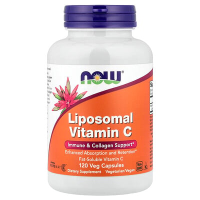 NOW Foods, Liposomal Vitamin C, 120 Veg Capsules