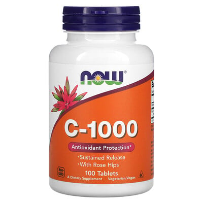 NOW Foods C-1000 100 таблеток
