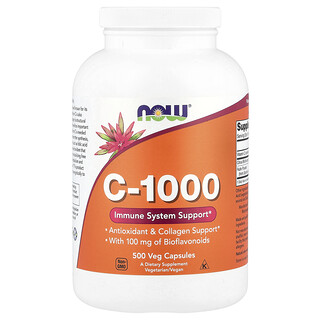 NOW Foods, C-1000, 500 pflanzliche Kapseln