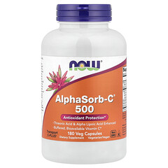 AlphaSorb-C 500, 180 рослинних капсул