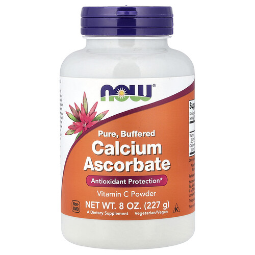 NOW Foods ピュア バッファード カルシウム アスコルベート ビタミンCパウダー 227g